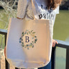 "Personalized Bridesmaid Tote Bag"